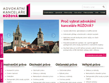 Tablet Screenshot of akruzova.cz